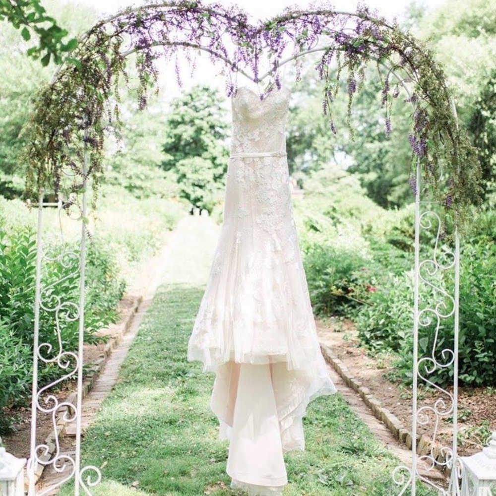 Casa Blanca Wedding Gown Style #2142 Silver Blush